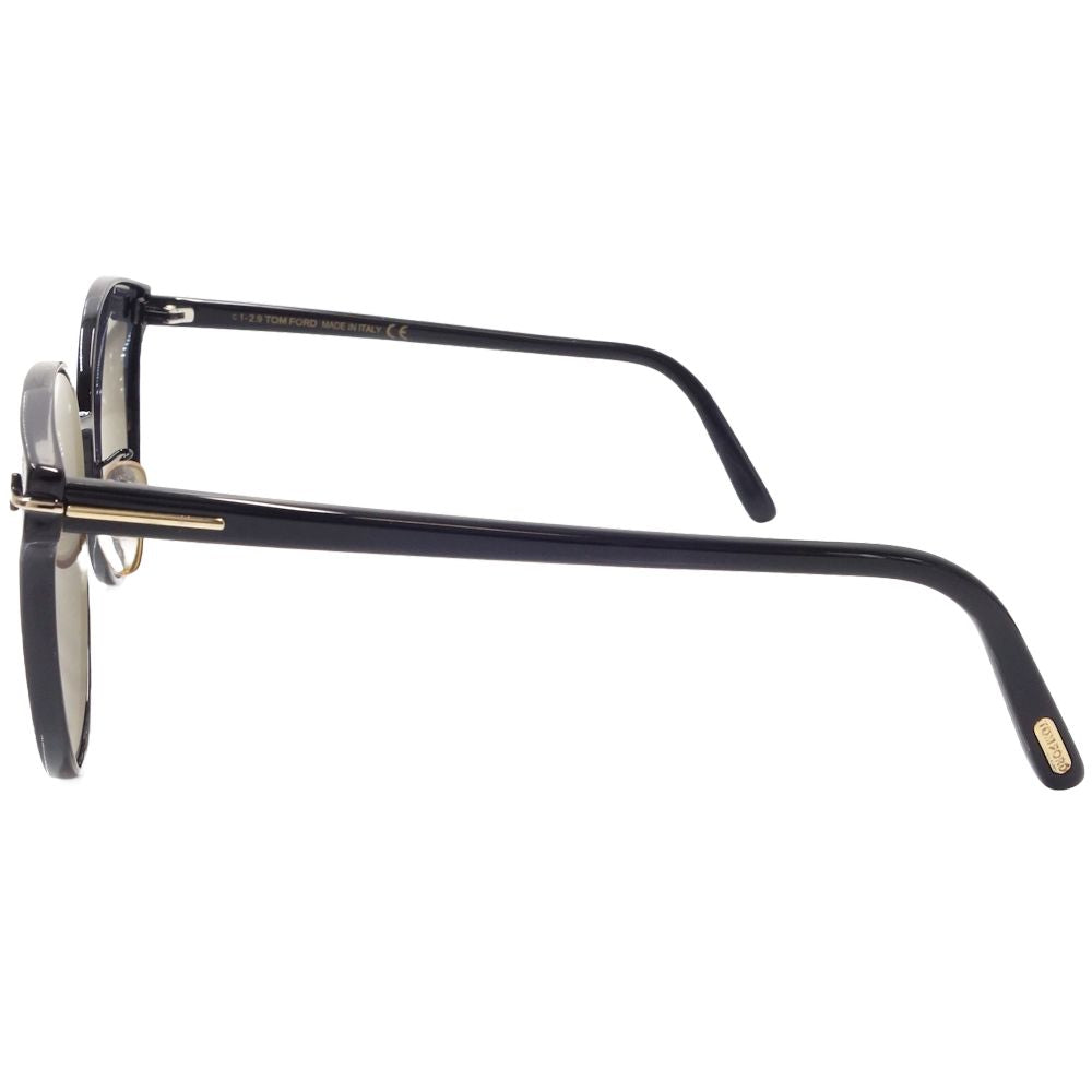 TOM FORD トムフォード サングラス レディース TF718-K 01A 62□18 145 プラスチック ブラック ブラックレンズ　　/181412【中古】