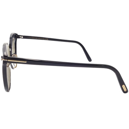 TOM FORD トムフォード サングラス レディース TF718-K 01A 62□18 145 プラスチック ブラック ブラックレンズ　　/181412【中古】