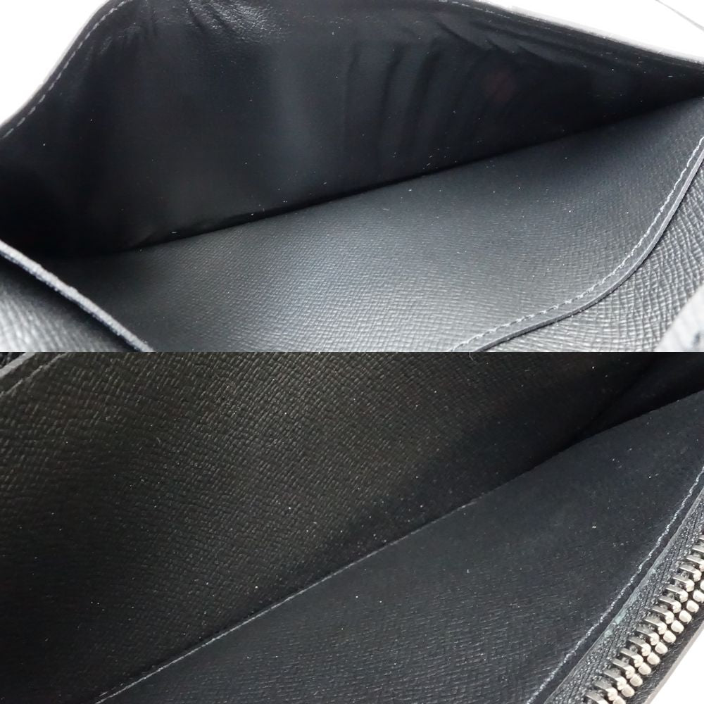 LOUIS VUITTON ルイヴィトン 長財布 M61697 レディース ポルトフォイユ ブラザ モノグラム エクリプス ブラック/181420【中古】
