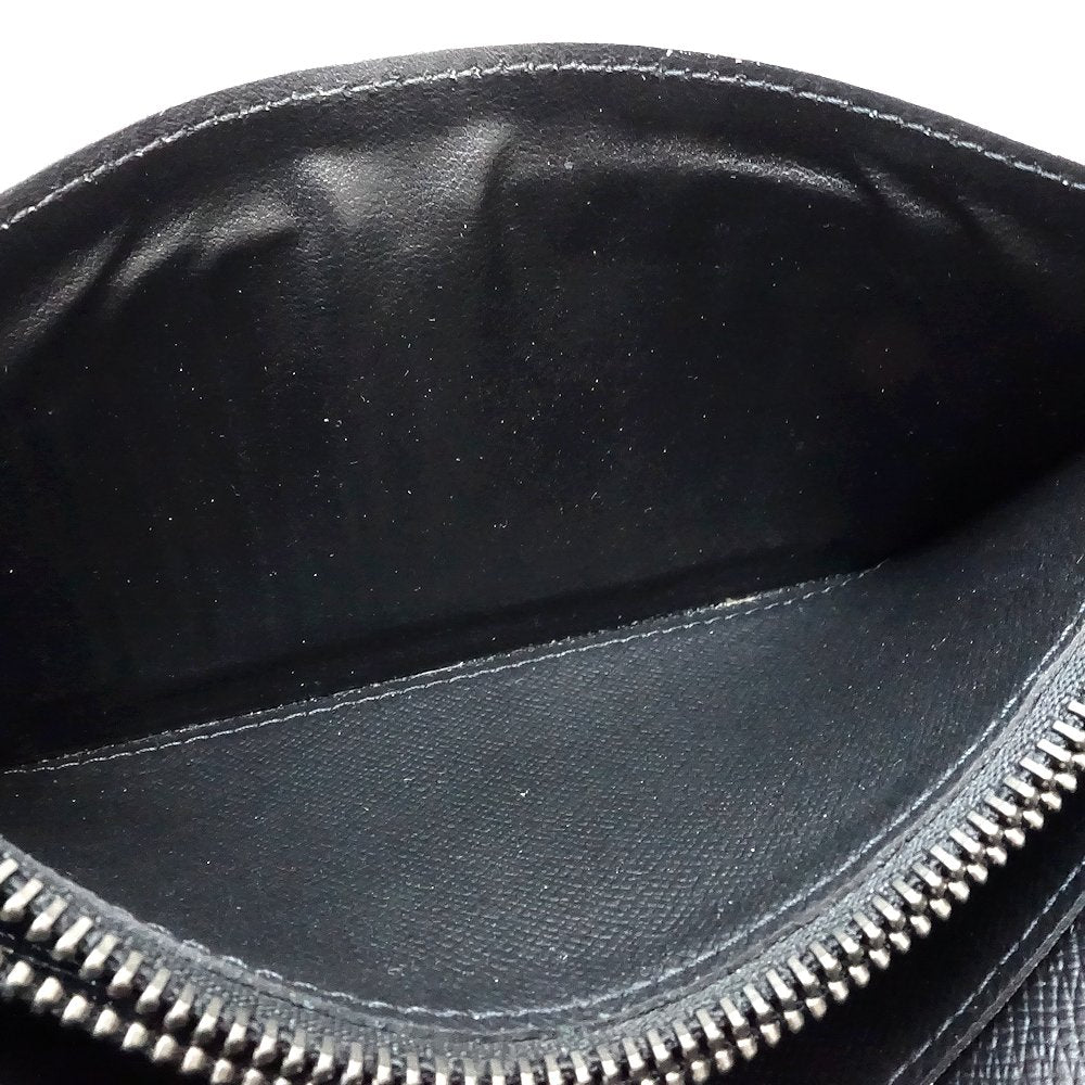 LOUIS VUITTON ルイヴィトン 長財布 M61697 レディース ポルトフォイユ ブラザ モノグラム エクリプス ブラック/181420【中古】