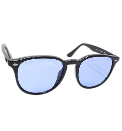 Ray-Ban レイバン サングラス アジアフィット ウェリントン RB4259F 53□20 150 2N プラスチック ブラック ブルーレンズ レディース/181751【中古】