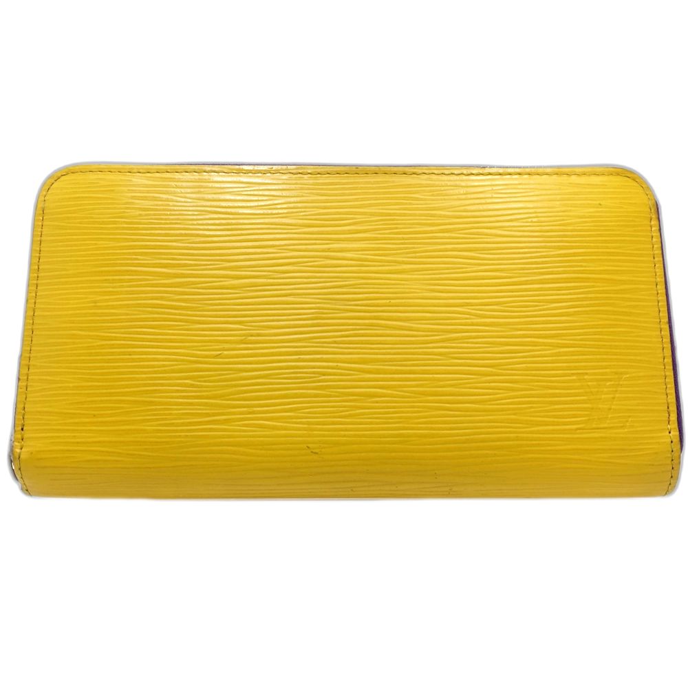 【中古】LOUIS VUITTON ルイヴィトン エピ 長財布 M62315 ジッピーウォレット シトロン レディース /181839