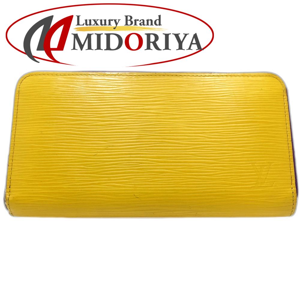 【中古】LOUIS VUITTON ルイヴィトン エピ 長財布 M62315 ジッピーウォレット シトロン レディース /181839