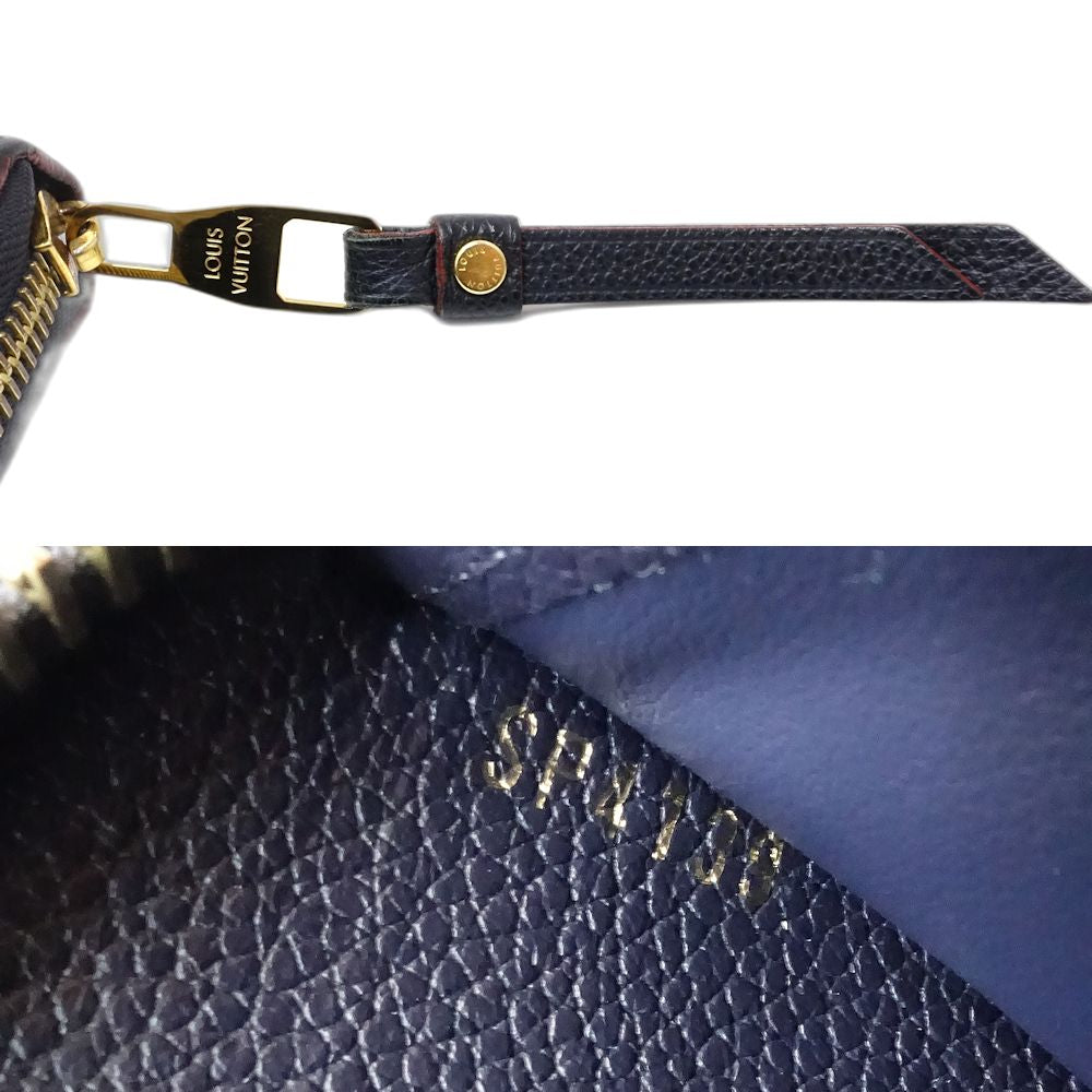 【中古】LOUIS VUITTON ルイヴィトン 長財布 M62121 ジッピーウォレット モノグラム アンプラント マリーヌルージュ レディース /181851