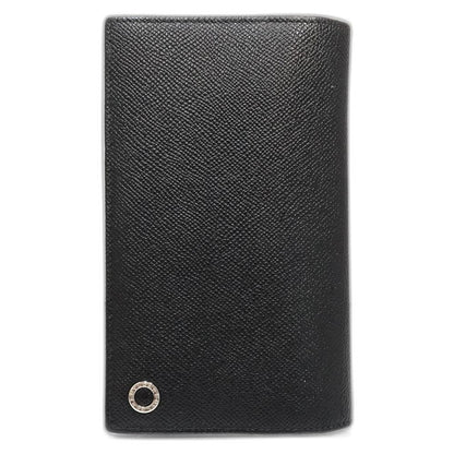 【中古】BVLGARI ブルガリ 長財布 ロングフラップウォレット ブルガリ マン サフィアーノレザー ブラック メンズ /181880