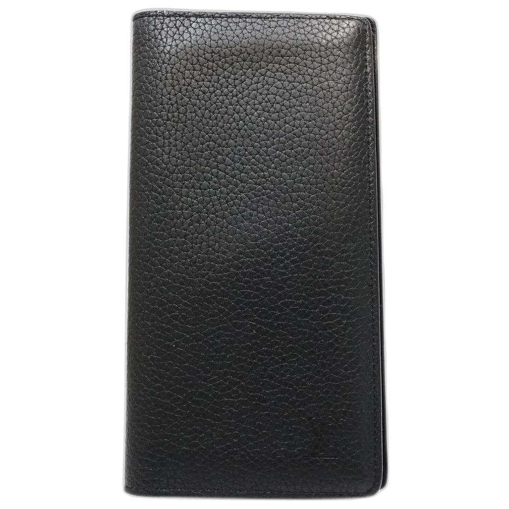 【中古】LOUIS VUITTON ルイヴィトン 長財布 M58192 ポルトフォイユ ブラザ ノワール メンズ /181903