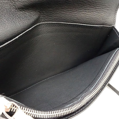 【中古】LOUIS VUITTON ルイヴィトン 長財布 M58192 ポルトフォイユ ブラザ ノワール メンズ /181903