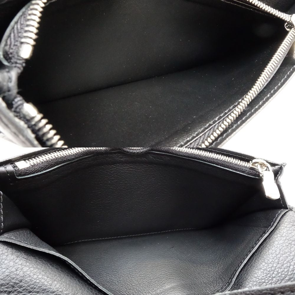 【中古】LOUIS VUITTON ルイヴィトン 長財布 M58192 ポルトフォイユ ブラザ ノワール メンズ /181903