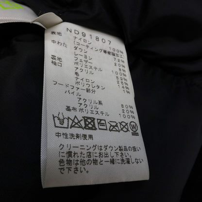 North Face ノースフェイス ダウンジャケット ANTARCTICA PARKA アンタークティカ パーカ ND91807 Mサイズ ナイロンxポリエステル xダウン ブラック レディース/181945【中古】
