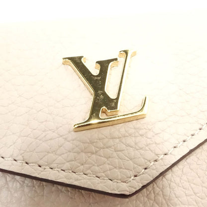 【中古】LOUIS VUITTON ルイヴィトン 三つ折り財布 M69340 ポルトフォイユ ロックミニ グレージュ レディース /181959