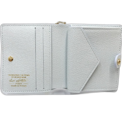 【未使用】LOUIS VUITTON ルイヴィトン 二つ折り財布 M28273 ポケットウォレット LVチャーム モノグラム オリジン ブルークーリエ レディース /181960