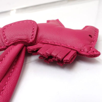 HERMES エルメス キーホルダー ロデオチャームPM Y刻印 アニョーミロ ローズメキシコ レディース/181988【中古】