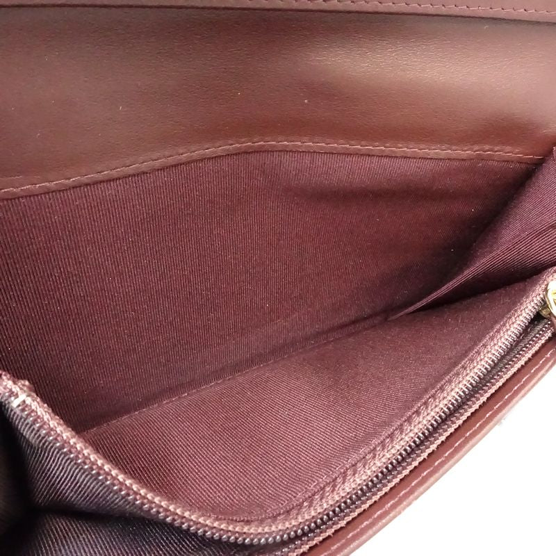 【中古】CHANEL シャネル 長財布 A31509 タイムレスクラシック ロングフラップウォレット キャビアスキン ブラック レディース /181998