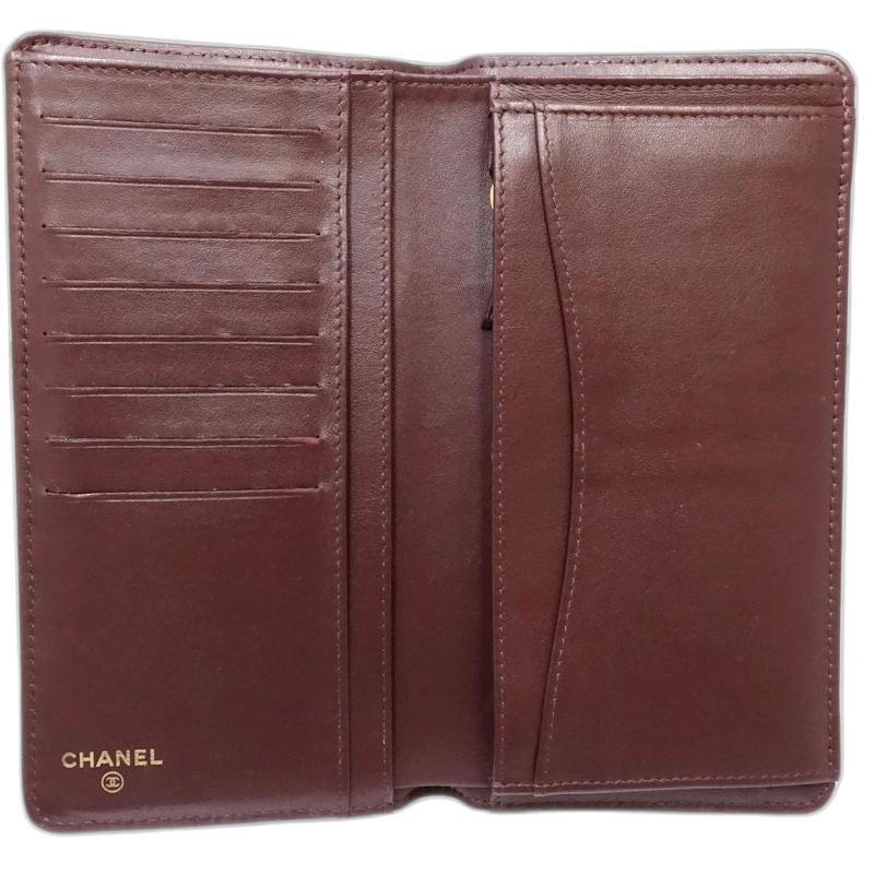 【中古】CHANEL シャネル 長財布 A31509 タイムレスクラシック ロングフラップウォレット キャビアスキン ブラック レディース /181998