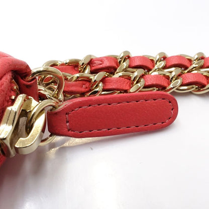 【中古】CHANEL シャネル 長財布 AP0150 ラウンドファスナー カメリア ラムスキン ピンク レディース /181999