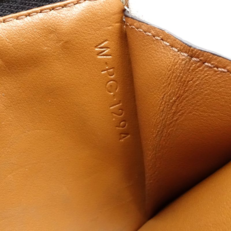 【中古】CELINE セリーヌ コインケース トリオンフ フラグメントケース レザー タン レディース /182003
