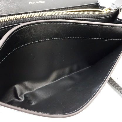 【中古】CARTIER カルティエ 長財布 インターナショナル ウォレット パンテール C ドゥ レザー ブラック レディース /182005