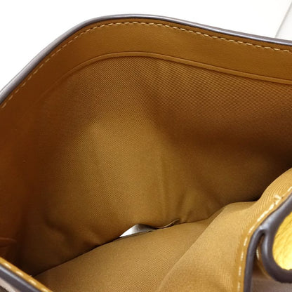 【中古】COACH コーチ 二つ折り財布 ミディアムコーナージップウォレット レザー イエロー レディース /182010