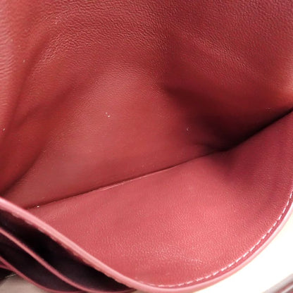 【中古】COACH コーチ ウォレットチェーン 68844 斜め掛けショルダーバッグ レザー ベージュ レディース /182011