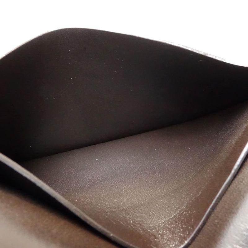 Berluti ベルルッティ カードケース カリグラフィ レザー ブラウン メンズ/182015【中古】