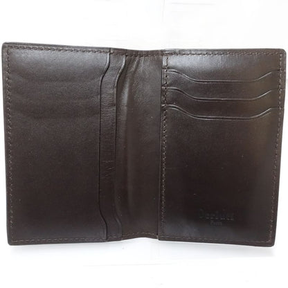Berluti ベルルッティ カードケース カリグラフィ レザー ブラウン メンズ/182015【中古】