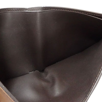 【中古】Berluti ベルルッティ 札入れ カリグラフィ コンパクトフラップウォレット レザー ブラウン メンズ /182017