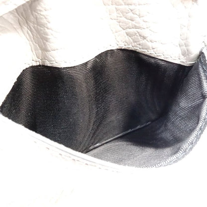 【中古】Maison Margiela メゾンマルジェラ三つ折り財布 エンベローザ レザー グレー レディース /182029