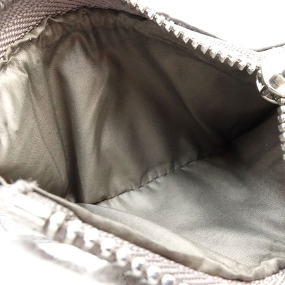 【中古】Maison Margiela メゾンマルジェラ三つ折り財布 エンベローザ レザー グレー レディース /182029