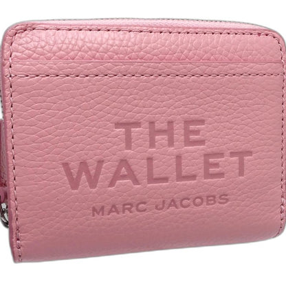 【中古】MARC BY MARC JACOBS マークバイマークジェイコブス 二つ折り財布 2R3SMP044S10 ザ ウォレット レザー ピンク レディース /182031