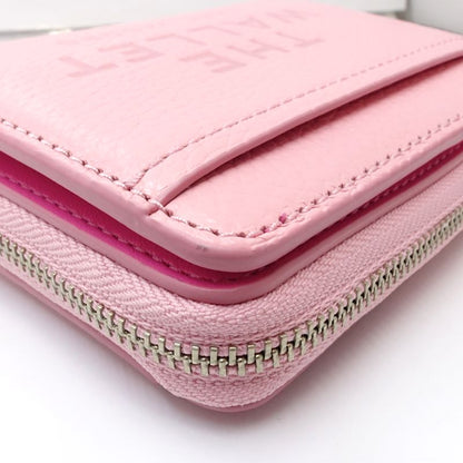 【中古】MARC BY MARC JACOBS マークバイマークジェイコブス 二つ折り財布 2R3SMP044S10 ザ ウォレット レザー ピンク レディース /182031