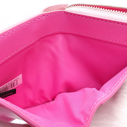 【中古】MARC BY MARC JACOBS マークバイマークジェイコブス 二つ折り財布 2R3SMP044S10 ザ ウォレット レザー ピンク レディース /182031