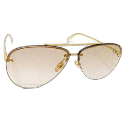 LOUIS VUITTON ルイヴィトン サングラス LVパイロット ティアドロップ Z1913U 64□10 140 ブラウンレンズ メンズ/182038【中古】