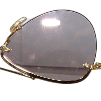 LOUIS VUITTON ルイヴィトン サングラス LVパイロット ティアドロップ Z1913U 64□10 140 ブラウンレンズ メンズ/182038【中古】