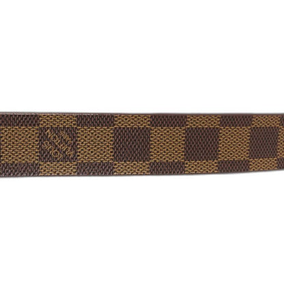LOUIS VUITTON ルイヴィトン ダミエ ベルト サンチュール キャレ M6803U 90/36 エベヌ レディース/182040【中古】