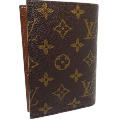 LOUIS VUITTON ルイヴィトン モノグラム カードケース クーヴェルテュール パスポートNM M64502 ブラウン レディース/182041【中古】