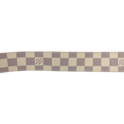 LOUIS VUITTON ルイヴィトン ダミエ アズール ベルト サンチュールLVイニシャル M9609 アズール レディース/182042【中古】