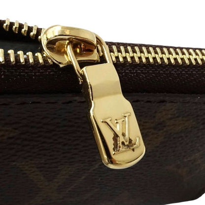 【中古】LOUIS VUITTON ルイヴィトン モノグラム コインケース M83612 ポルトクレ ノア ブラウン レディース /182044