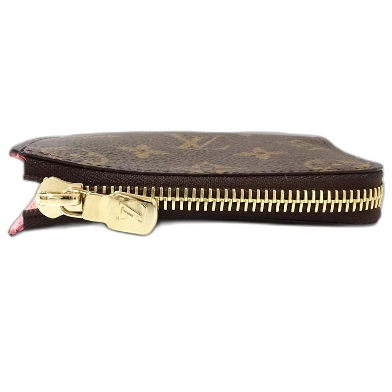 【未使用】LOUIS VUITTON ルイヴィトン モノグラム コインケース M25698 ポルトフォイユ ノア コンパクト ブラウン レディース /182045