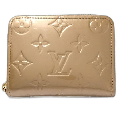 【中古】LOUIS VUITTON ルイヴィトン ヴェルニ コインケース M90601 ジッピーコインパース ローズゴールド レディース /182046