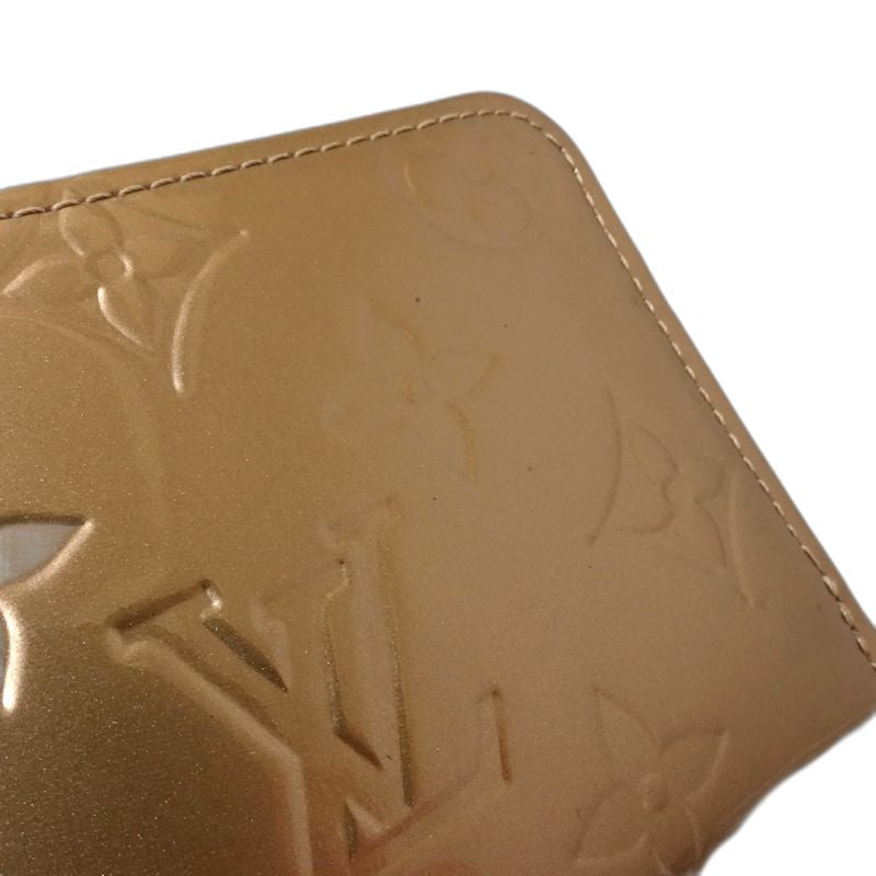 【中古】LOUIS VUITTON ルイヴィトン ヴェルニ コインケース M90601 ジッピーコインパース ローズゴールド レディース /182046