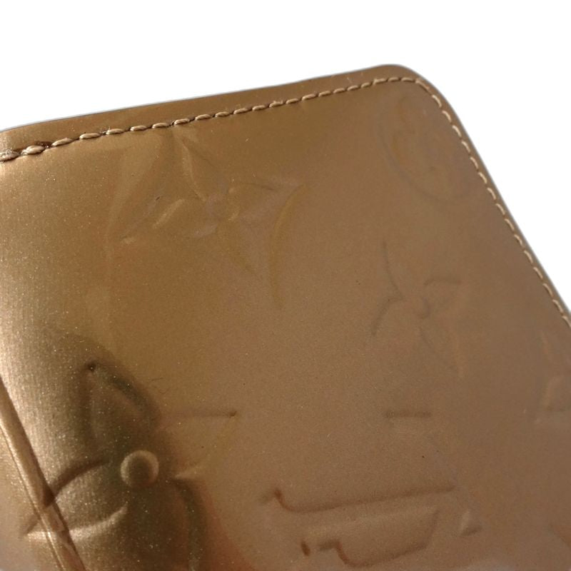 【中古】LOUIS VUITTON ルイヴィトン ヴェルニ コインケース M90601 ジッピーコインパース ローズゴールド レディース /182046