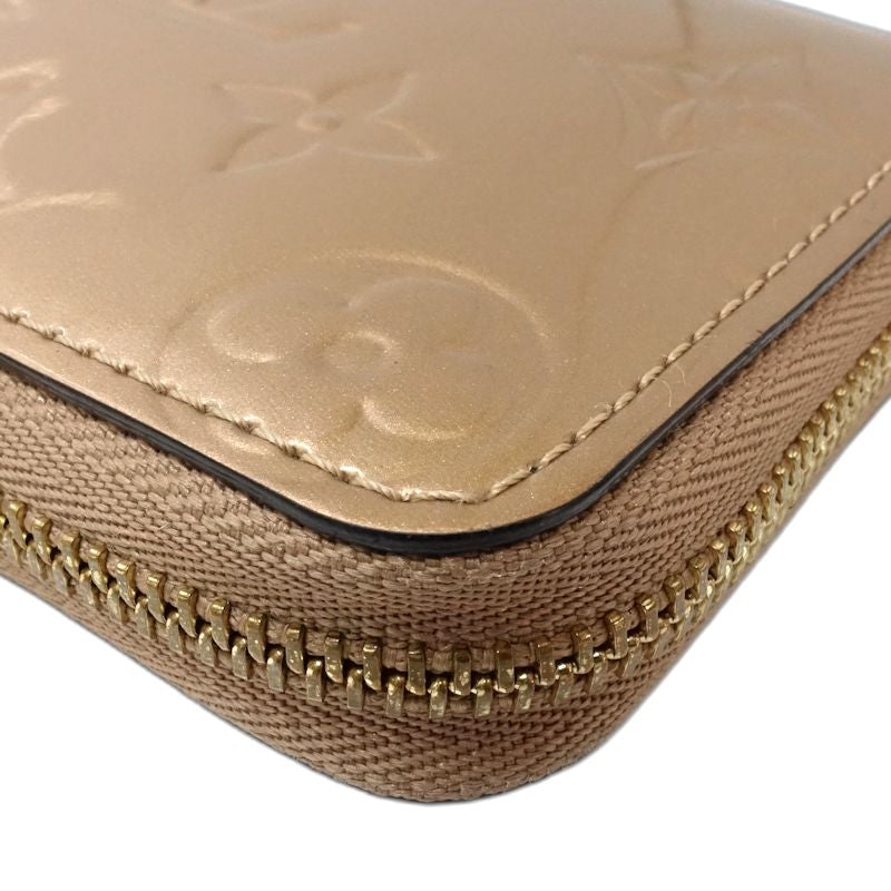 【中古】LOUIS VUITTON ルイヴィトン ヴェルニ コインケース M90601 ジッピーコインパース ローズゴールド レディース /182046