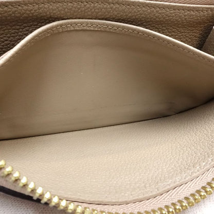 【中古】LOUIS VUITTON ルイヴィトン 長財布 M69794 ジッピーウォレット モノグラム バイカラー アンプラント トゥルトレールクレーム レディース /182047
