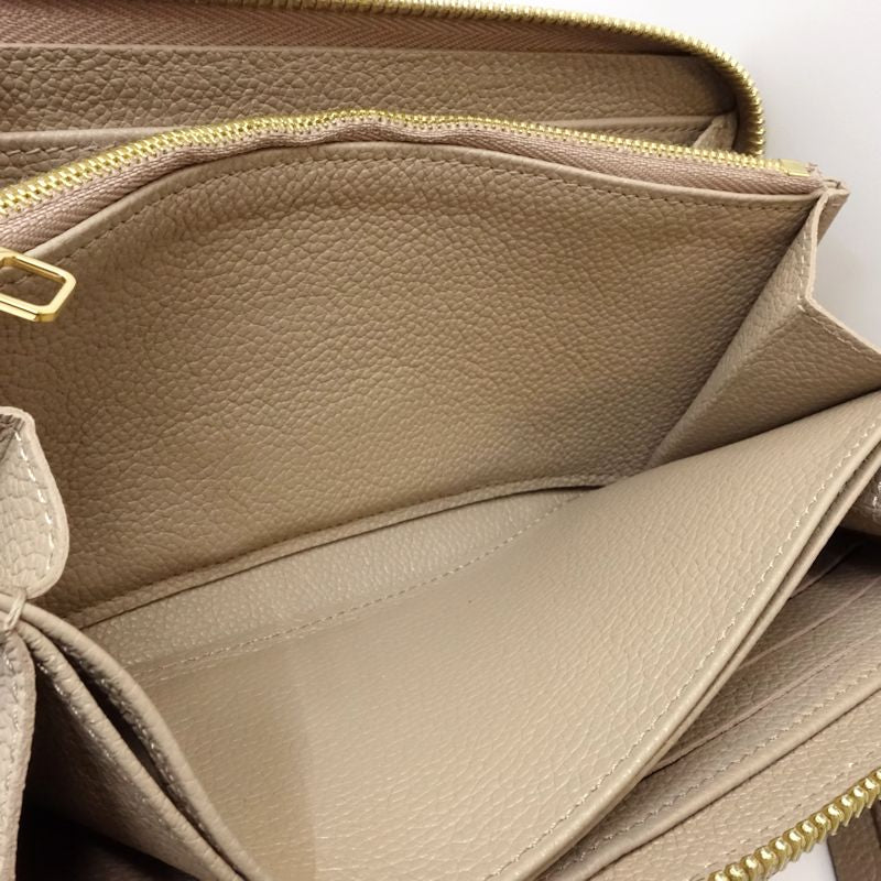 【中古】LOUIS VUITTON ルイヴィトン 長財布 M69794 ジッピーウォレット モノグラム バイカラー アンプラント トゥルトレールクレーム レディース /182047