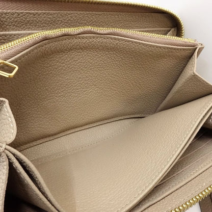 【中古】LOUIS VUITTON ルイヴィトン 長財布 M69794 ジッピーウォレット モノグラム バイカラー アンプラント トゥルトレールクレーム レディース /182047