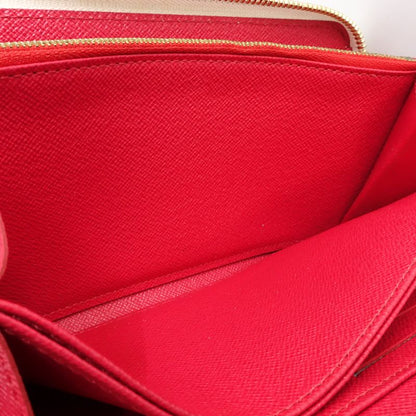 【中古】LOUIS VUITTON ルイヴィトン 長財布 M14240 LVｘTMジッピーウォレット モノグラム チェリー ホワイト スリーズ レディース /182048