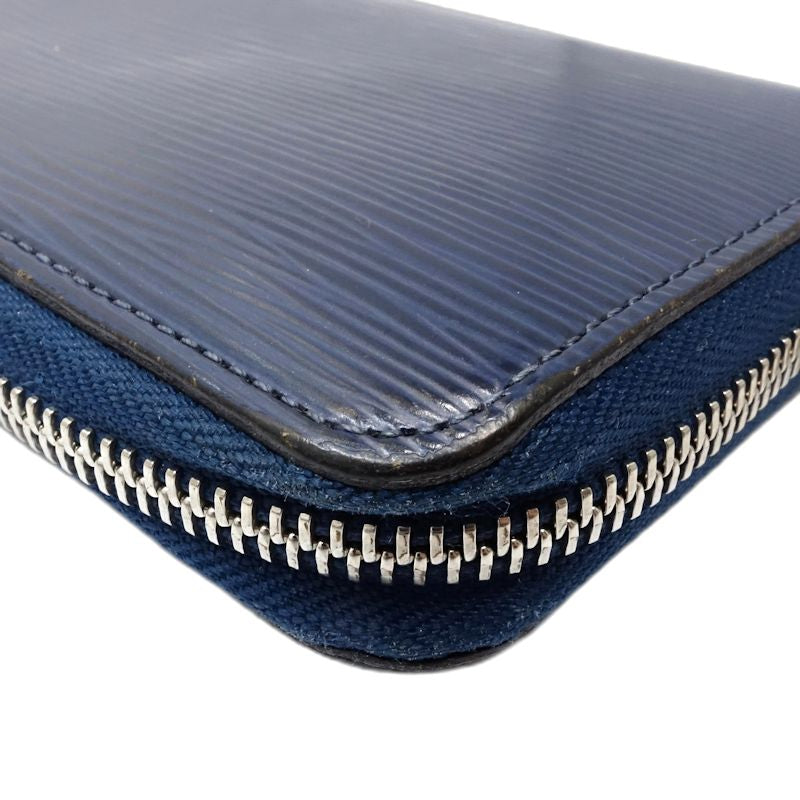 【中古】LOUIS VUITTON ルイヴィトン エピ 長財布 M61873 ジッピーウォレット アンディゴブルー レディース /182049