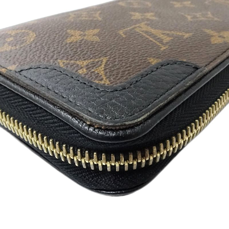 【中古】LOUIS VUITTON ルイヴィトン モノグラム 長財布 M61188 ジッピーウォレット レティーロ ブラウン レディース /182051