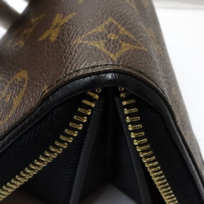 【中古】LOUIS VUITTON ルイヴィトン モノグラム 長財布 M61188 ジッピーウォレット レティーロ ブラウン レディース /182051