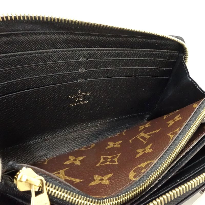 【中古】LOUIS VUITTON ルイヴィトン モノグラム 長財布 M61188 ジッピーウォレット レティーロ ブラウン レディース /182051